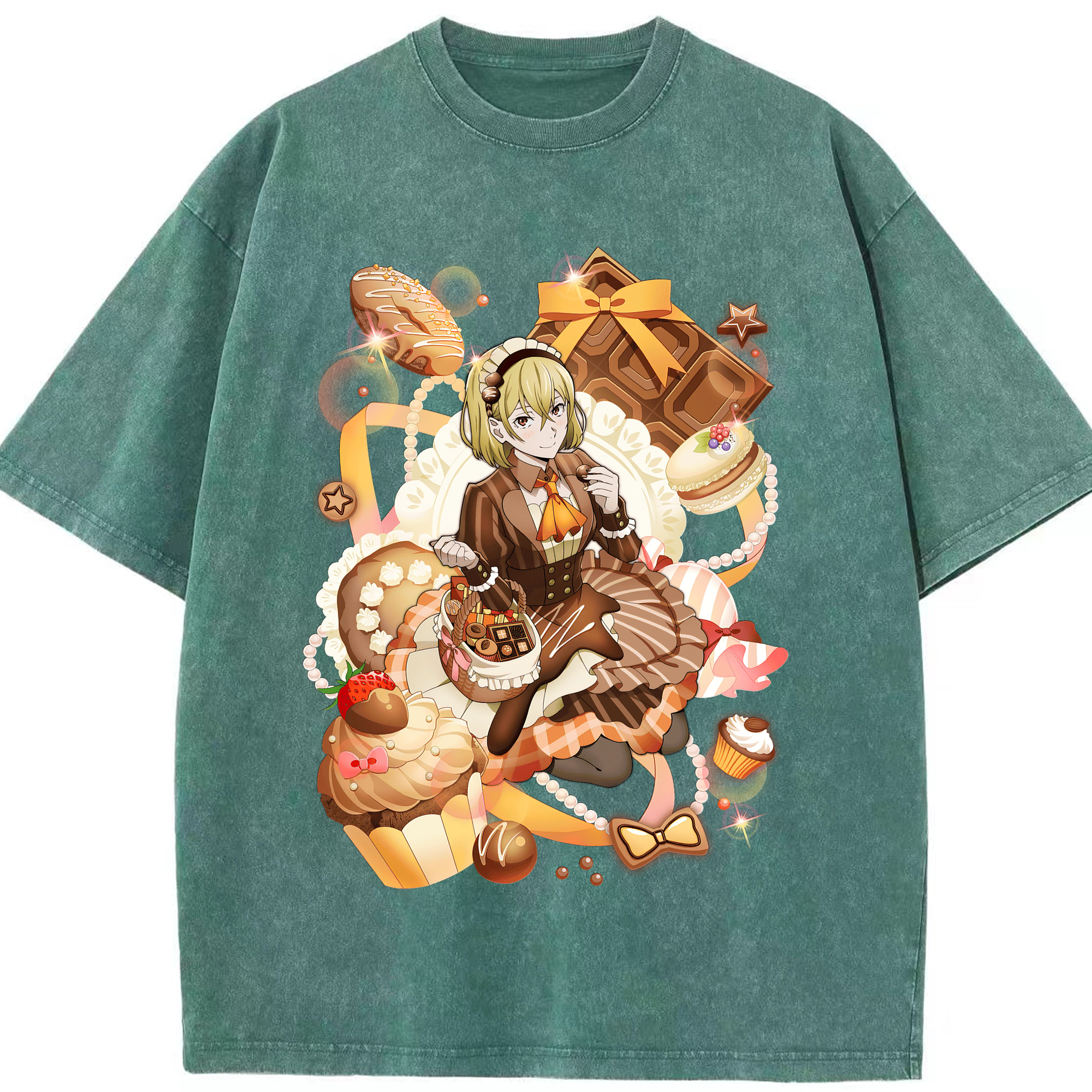 （画像用） 文豪ストレイドッグス Bungo Stray Dogs 綿100% ヴィンテージ風 半袖Tシャツ（フロントプリント）